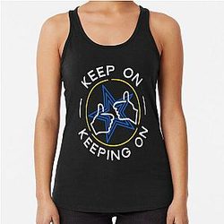 Death Stranding - Keep On Keeping On Racerback Tank Top