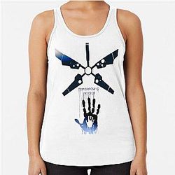 Death stranding - tomorrow is in your hands  Racerback Tank Top
