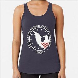 Death Stranding - UCA Logo Racerback Tank Top