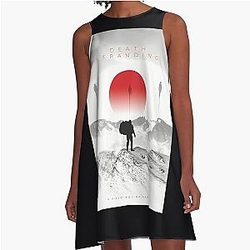 Death stranding  	 A-Line Dress