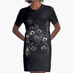 death stranding 	 	 Graphic T-Shirt Dress