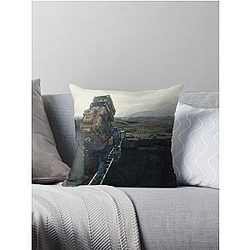 Death Stranding Sam Porter Bridges Throw Pillow