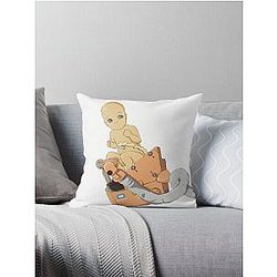 BB Death Stranding Throw Pillow