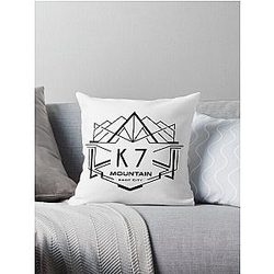 Death Stranding K7 Emblem Throw Pillow
