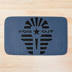 Death Stranding - VOID OUT logo - Black Bath Mat