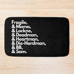 Death Stranding Roll Call Bath Mat