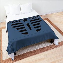 Death Stranding - VOID OUT logo - Black Comforter