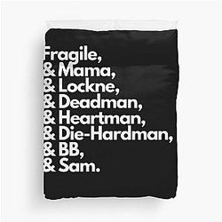 Death Stranding Roll Call Duvet Cover