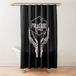 Fragile Express Floral [ Death Stranding ] Shower Curtain