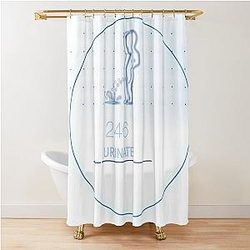 Death Stranding Peeing Boy Shower Curtain