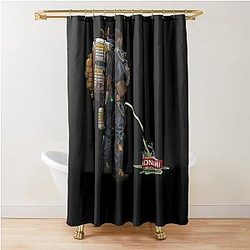 Death Stranding Konami Kojima Essential Shower Curtain