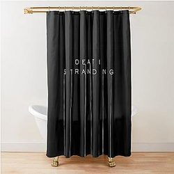 Title Death Stranding Shower Curtain