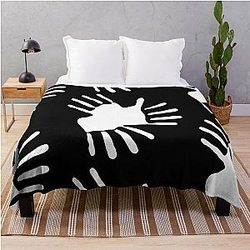 Death Stranding Hands Throw Blanket