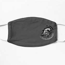 Death Stranding Ludens Vintage Logo Flat Mask