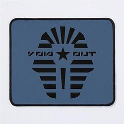 Death Stranding - VOID OUT logo - Black Mouse Pad