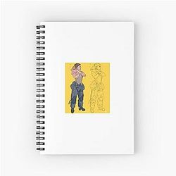 Sam Death Stranding Spiral Notebook