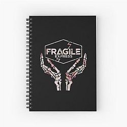 Fragile Express Floral [ Death Stranding ] Spiral Notebook