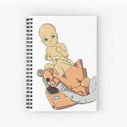BB Death Stranding Spiral Notebook