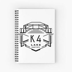 Death Stranding K4 Emblem Spiral Notebook