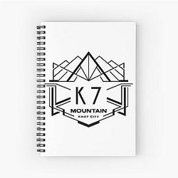 Death Stranding K7 Emblem Spiral Notebook