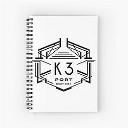 Death Stranding K3 Emblem Spiral Notebook