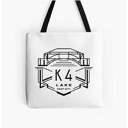 Death Stranding K4 Emblem All Over Print Tote Bag