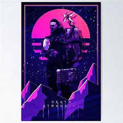 NEW Death Stranding 80s Poster