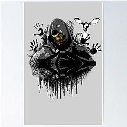 Higgs - Death Stranding Poster