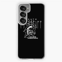Death Stranding - Logo Text and Kojima Samsung Galaxy Soft Case