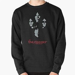 thé band stóógès retro Pullover Sweatshirt