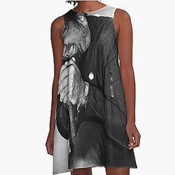 Alternative Metal Band A-Line Dress