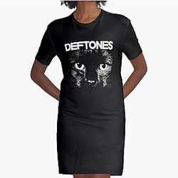 Deftones Legend Awesome Art Graphic T-Shirt Dress