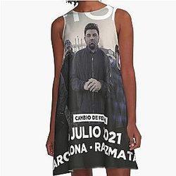 Alternative Metal Band A-Line Dress