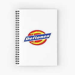 you were deftones deftones here deftones minimal deftones Spiral Notebook