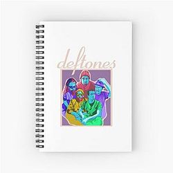 hands deftones devil deftones horns deftones vetruvian deftones Spiral Notebook