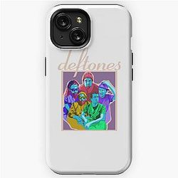 hands deftones devil deftones horns deftones vetruvian deftones iPhone Tough Case