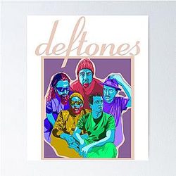 hands deftones devil deftones horns deftones vetruvian deftones Poster