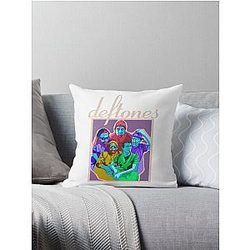 hands deftones devil deftones horns deftones vetruvian deftones Throw Pillow