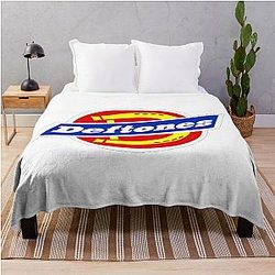 you were deftones deftones here deftones minimal deftones Throw Blanket