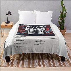 Alternative Metal Band Throw Blanket