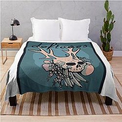 Alternative Metal Band Throw Blanket