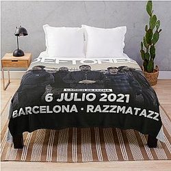 Alternative Metal Band Throw Blanket