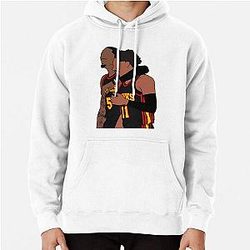 Trae Young & Dejounte Murray Hawks Brotherhood Pullover Hoodie