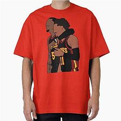 Trae Young and Dejounte Murray Oversized T-Shirt