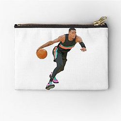 San Antonio Spurs Dejounte Murray Zipper Pouch
