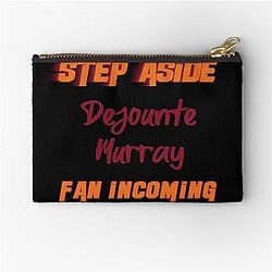 Dejounte Murray - Step Aside incoming fan Zipper Pouch