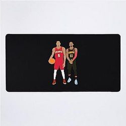 Atlanta Hawks - Dejounte Murray vs Trae Young Desk Mat