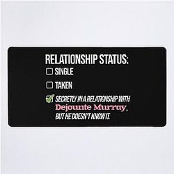 Relationship with Dejounte Murray Desk Mat