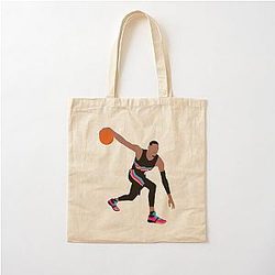 Dejounte Murray Cotton Tote Bag