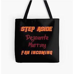 Dejounte Murray Step Aside Printed Tote Bag